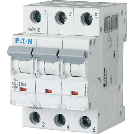 Leitungsschutzschalter AC                         PXL B 16A 3p 400V 3TE