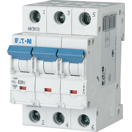 Leitungsschutzschalter AC                         PXL B 20A 3p 400V 3TE