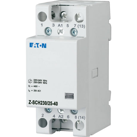 Installationsschütz 25A                           230V/AC 440V/AC 4S