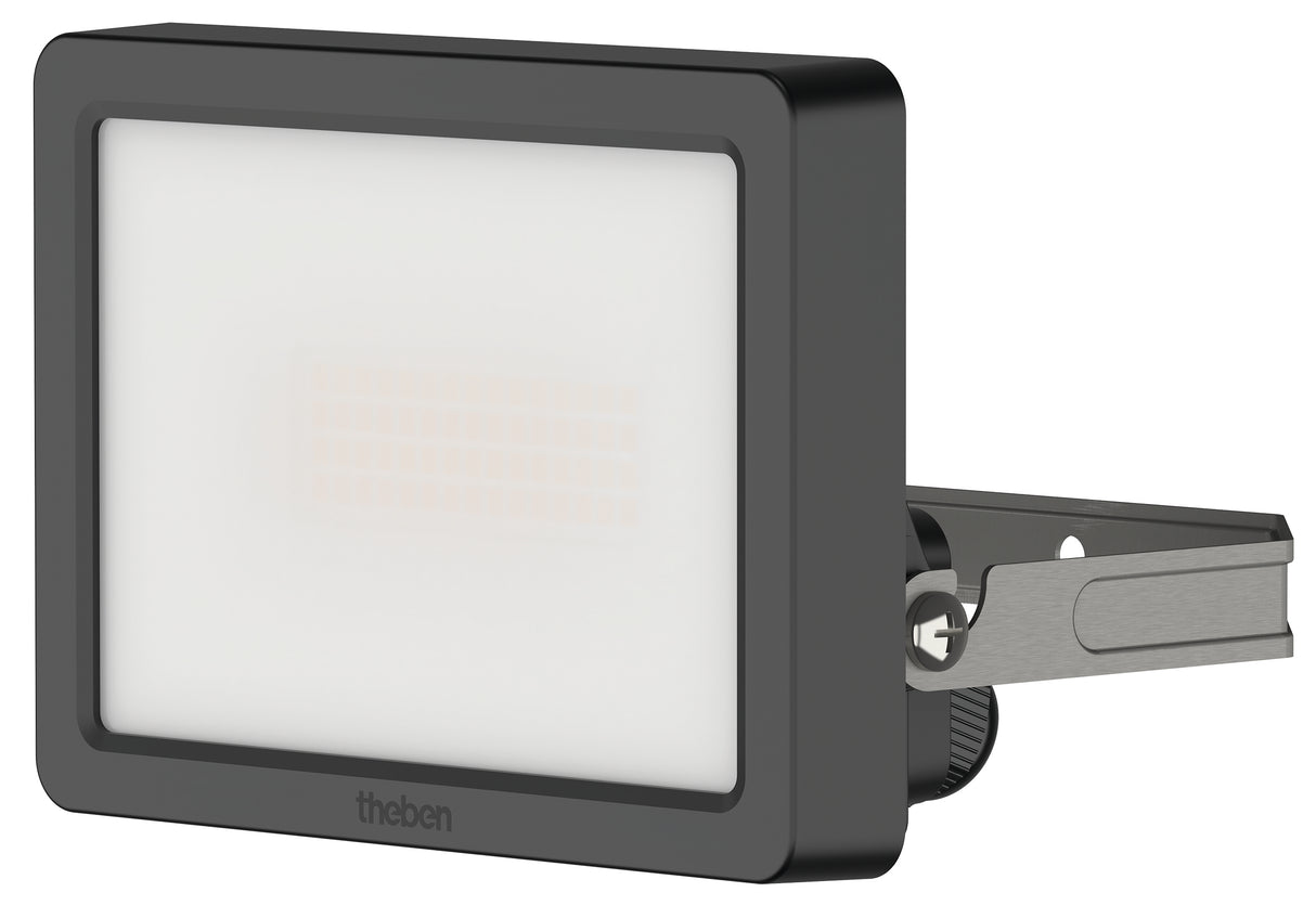 THEBEN LED-Anbaustrahler 10W Konv 1LED theLeda B10 dual BK sw 3000-4000K ws sw