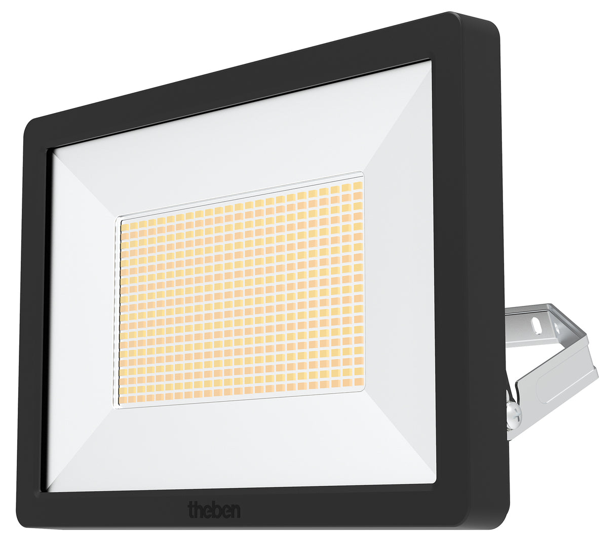 THEBEN LED-Anbaustrahler 100W Konv 1LED theLeda B100 dual BK sw 3000-4000K ws
