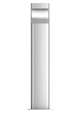 THEBEN LED-Pollerleuchte 8,5W IP55 3000K theLeda D BL plus AL 760lm alu alu