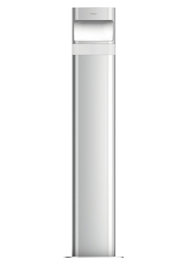 THEBEN LED-Pollerleuchte 8,5W IP55 3000K theLeda D B plus AL 760lm alu alu