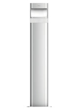 THEBEN LED-Pollerleuchte 8,5W IP55 3000K theLeda D B plus AL 760lm alu alu
