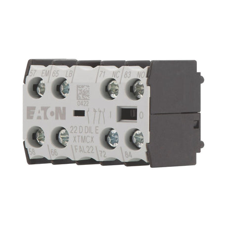 Hilfsschalterblock 2S 2Ö                          Frontbef 4A/AC Schraub