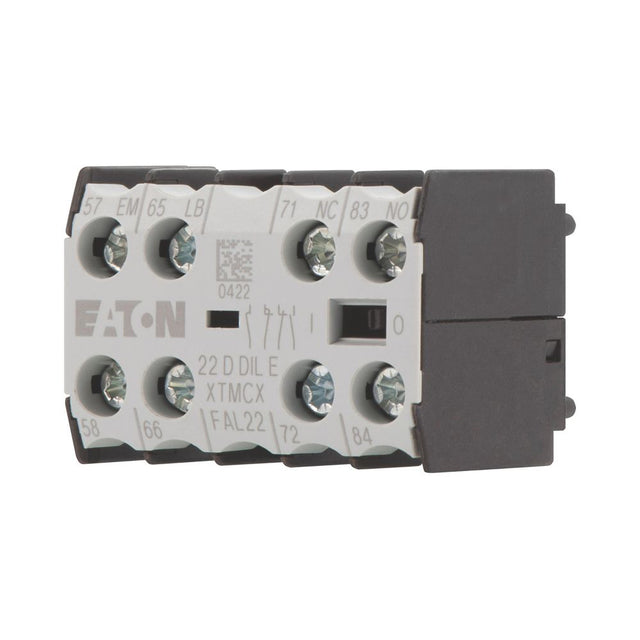 Hilfsschalterblock 2S 2Ö                          Frontbef 4A/AC Schraub