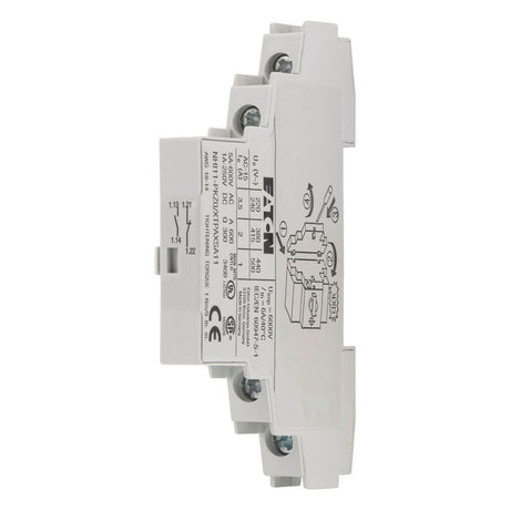 Hilfsschalterblock 1S 1Ö                          Seitenanb 3,5A/AC