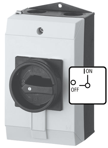 Hauptschalter 20A                                 6p IP65 m.Geh Wart/Rep