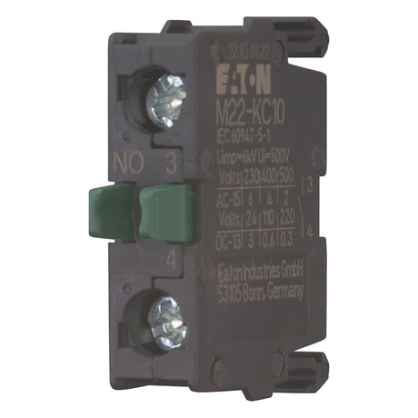 Hilfsschalterblock 1S                             Bodenbef 6A/AC Schraub