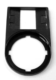 Schildträger 30x50mm                              Wappen sw Ø22,5mm