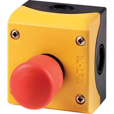 Not-Aus Taster Aufb IP66                          ZugEntr 2Ö Ø22mm