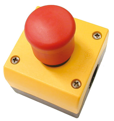 Not-Aus Taster Aufb IP66                          ZugEntr 2Ö Ø22mm