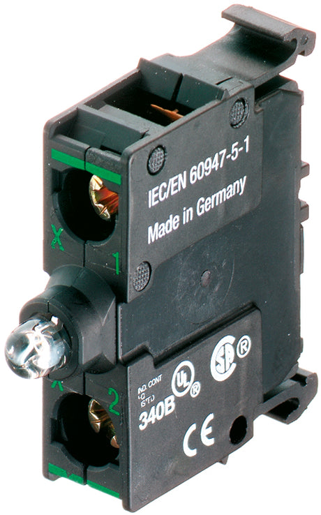 Lampenfassungsblock LED                           AC Bodenbef 85-264V ws
