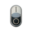 Drucktaster Front 2f                              sw/ws bel.b Ø22,5mm rnd