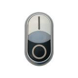 Drucktaster Front 2f                              sw/ws bel.b Ø22,5mm rnd