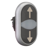 Drucktaster Front 2f                              sw bel.b Ø22,5mm rnd