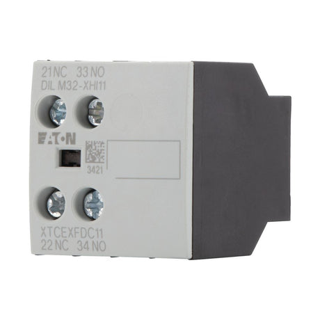 Hilfsschalterblock 1S 1Ö                          Frontbef 4A/AC Schraub