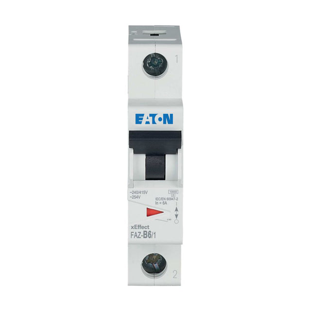 Leitungsschutzschalter AC                         FAZ B 6A 1p 230V 1TE