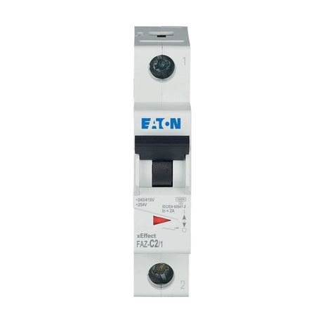 Leitungsschutzschalter AC                         FAZ C 2A 1p 230V 1TE