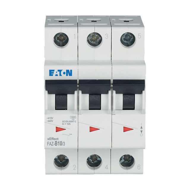 Leitungsschutzschalter AC                         FAZ B 10A 3p 400V 3TE