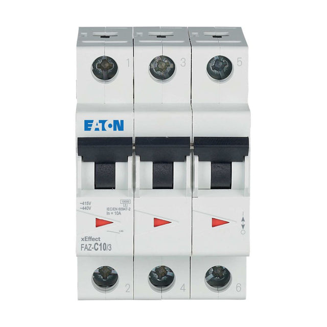 Leitungsschutzschalter AC                         FAZ C 10A 3p 400V 3TE