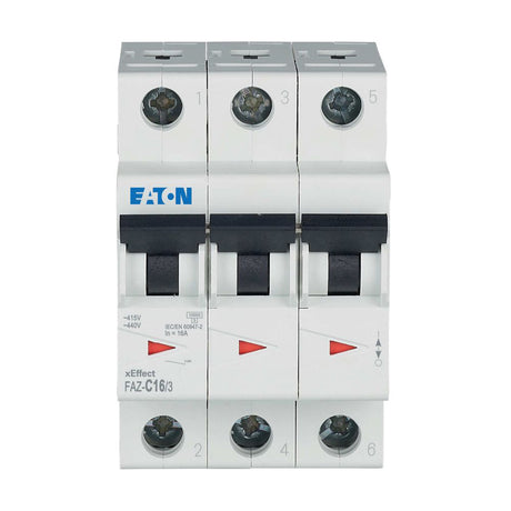 Leitungsschutzschalter AC                         FAZ C 16A 3p 400V 3TE