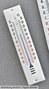 Kühlraumthermometer 428 Bereich -50/+50, Stahlblech weiss      *