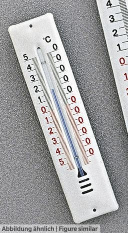 Kühlraumthermometer 428 Bereich -50/+50, Stahlblech weiss      *