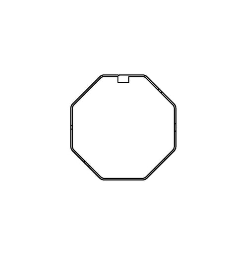Achtkantstahlwelle 0,8mm                          3m vz