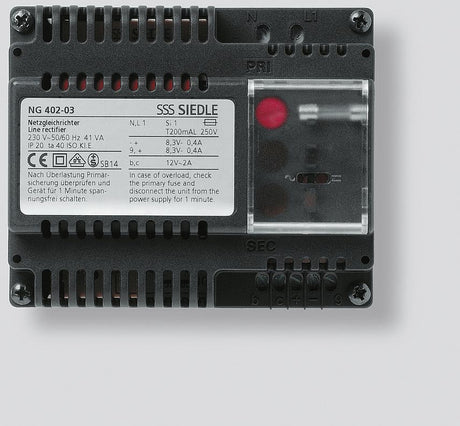 Lade-Netzteil Türstat 8,3                         DC Mehrdr IP20