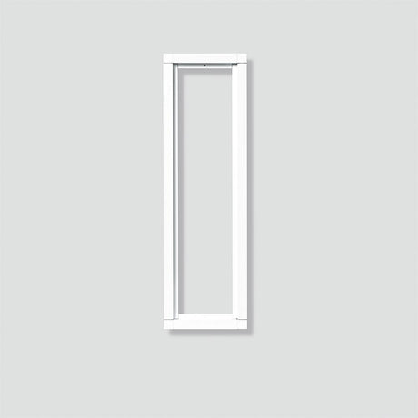 Rahmen-Türstation 4f UP                           si Alu 431x131x15mm