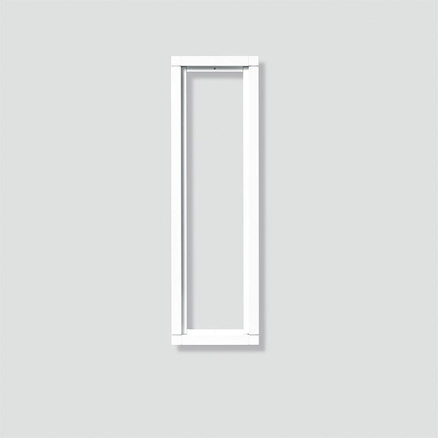 Rahmen-Türstation 4f UP                           si Alu 431x131x15mm