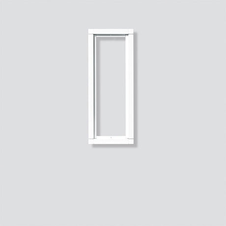 Rahmen-Türstation 3f UP                           si Alu 331x131x15mm