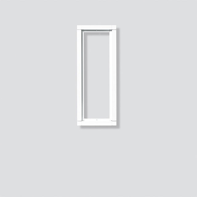 Rahmen-Türstation 3f UP                           si Alu 331x131x15mm