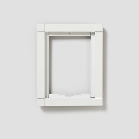 Rahmen-Türstation 1f UP                           ws Alu 131x163x15mm