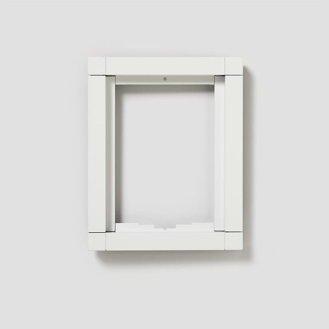 Rahmen-Türstation 1f UP                           ws Alu 131x163x15mm
