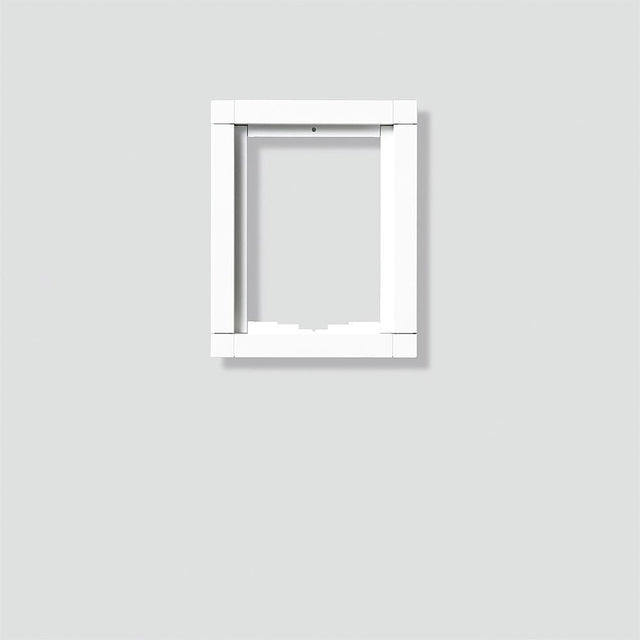 Rahmen-Türstation 1f UP                           ws Alu 131x163x15mm