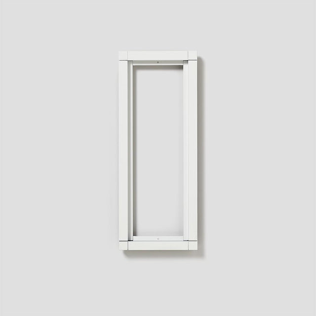 Rahmen-Türstation 3f UP                           ws Alu 331x131x15mm