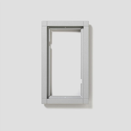 Rahmen-Türstation 2f UP                           si Alu 231x131x15mm