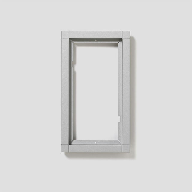 Rahmen-Türstation 2f UP                           si Alu 231x131x15mm