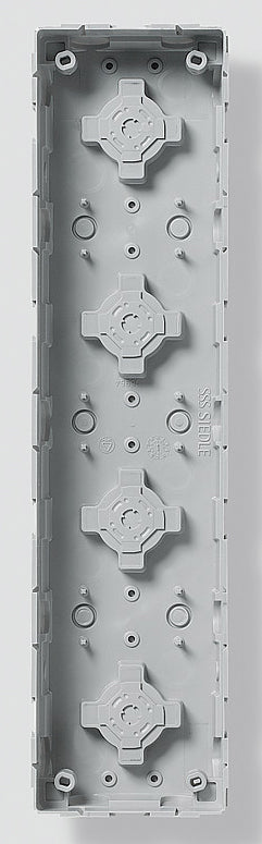 Gehäuse 4f UP                                     gr Kst 100x400x50mm