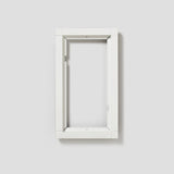 Rahmen-Türstation 2f UP                           ws Alu 231x131x15mm