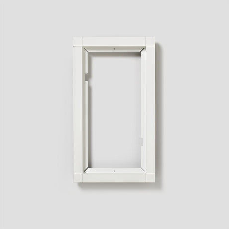 Rahmen-Türstation 2f UP                           ws Alu 231x131x15mm