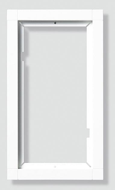 Rahmen-Türstation 2f UP                           ws Alu 231x131x15mm