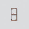 Rahmen-Türstation 2f UP                           ms Zink 99,5x199,5x17mm