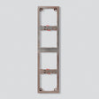Rahmen-Türstation 4f UP                           ms Zink 99,5x399,5x17mm