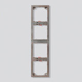 Rahmen-Türstation 4f UP                           ms Zink 99,5x399,5x17mm