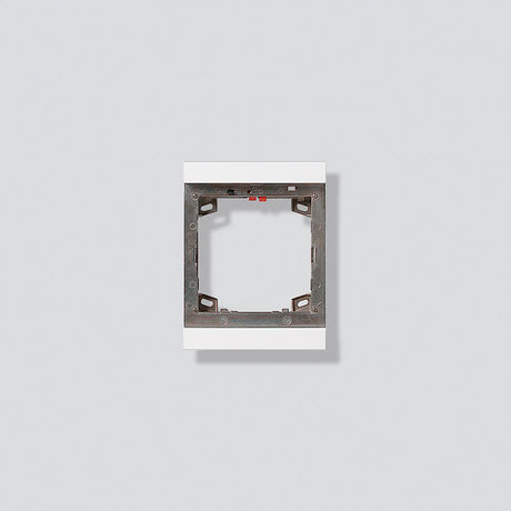 Rahmen-Türstation 1f UP                           ws Zink 99,5x131x27mm