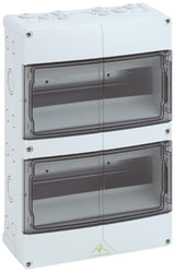 Kleinverteiler AP                                 2x12TE Kst IP65