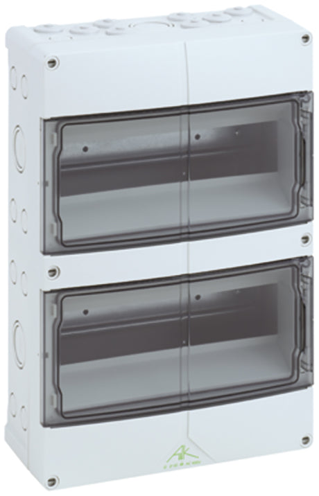Kleinverteiler AP                                 2x12TE Kst IP65
